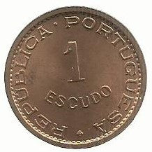S.T. Principe - 1$00 1971 (Km# 18)