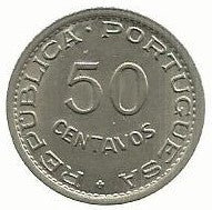 Moçambique - 50 Centavos 1950 (Km# 76)