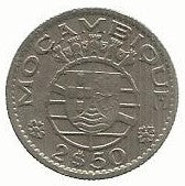 Moçambique - 2$50 1955 (Km# 78)