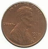 USA - 1 Cent 1979 (Km# 201)