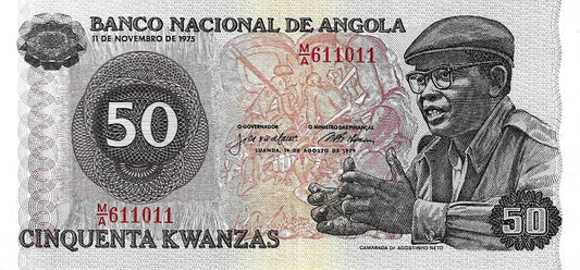 Angola - 50 Kwanzas 1979  (# 114)