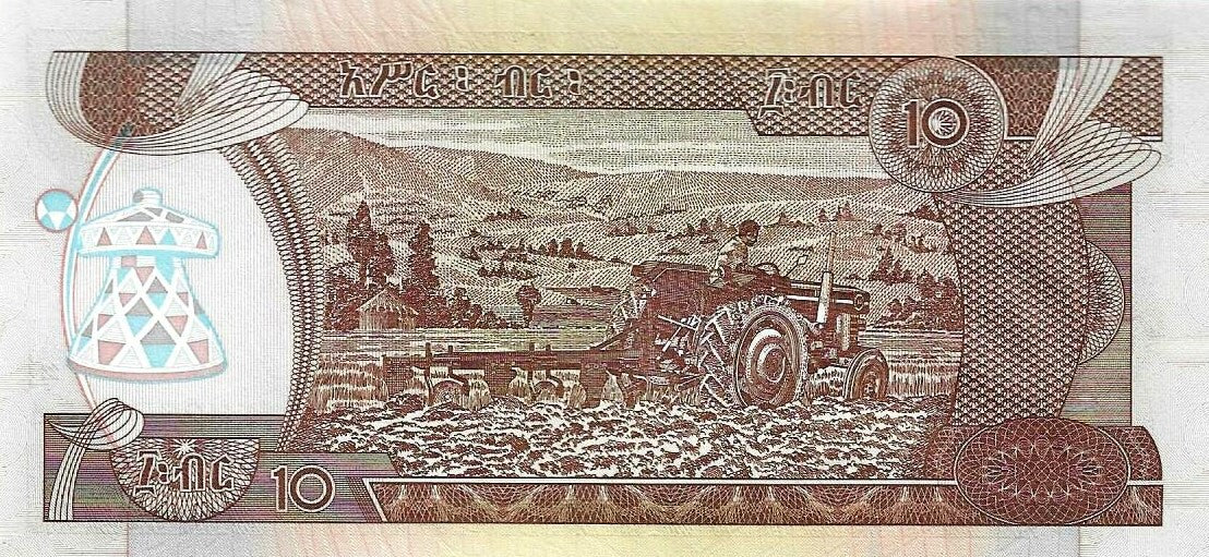 Etiopia - 10 Birr 2008 (# 48e)