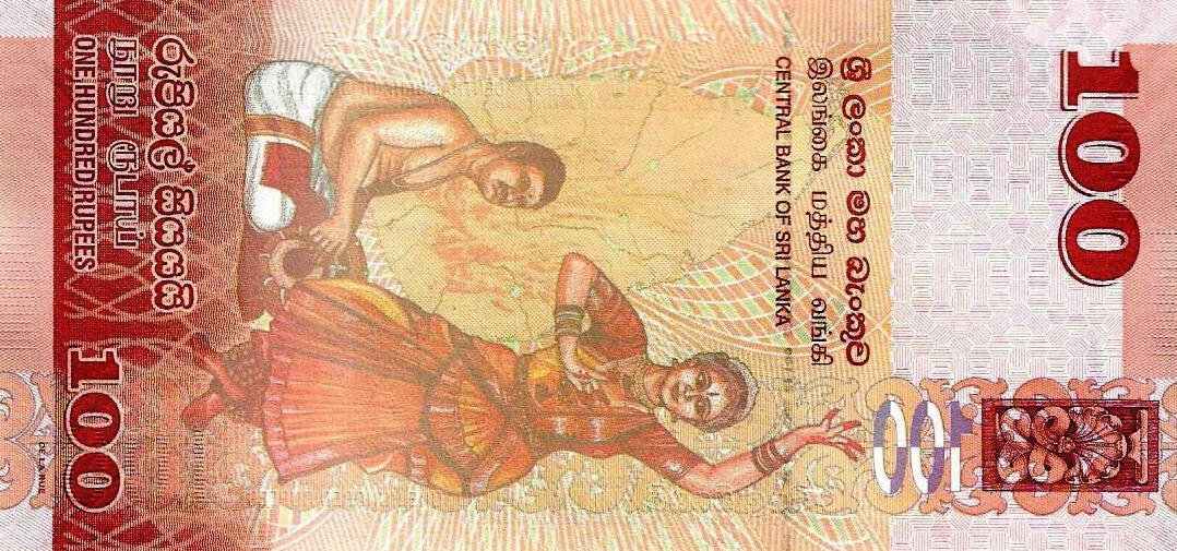 Sri Lanka - 100 Rupias 2022 (# 125k)