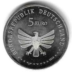 Alemanha - 5 Euro 2023 (Km# ..) Borboleta