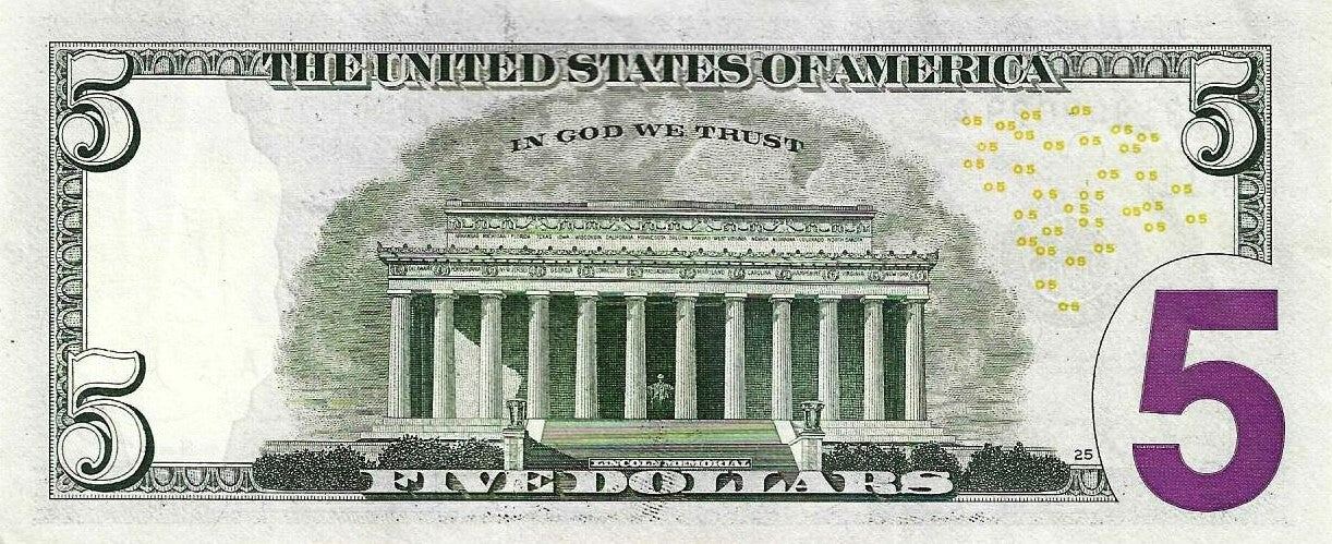 USA - 5 Dolares 2021 (# 551)