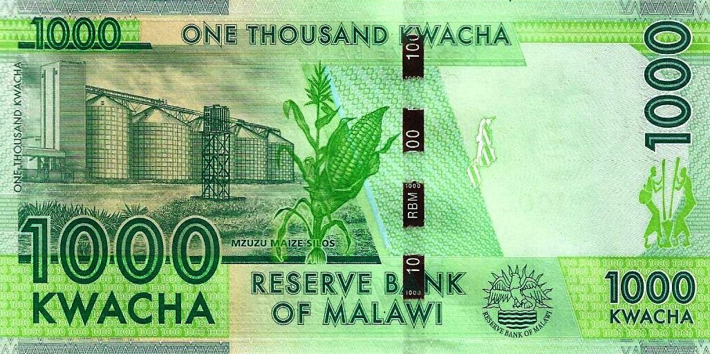 Malawi - 1000 Kwacha 2016 (# 67b)