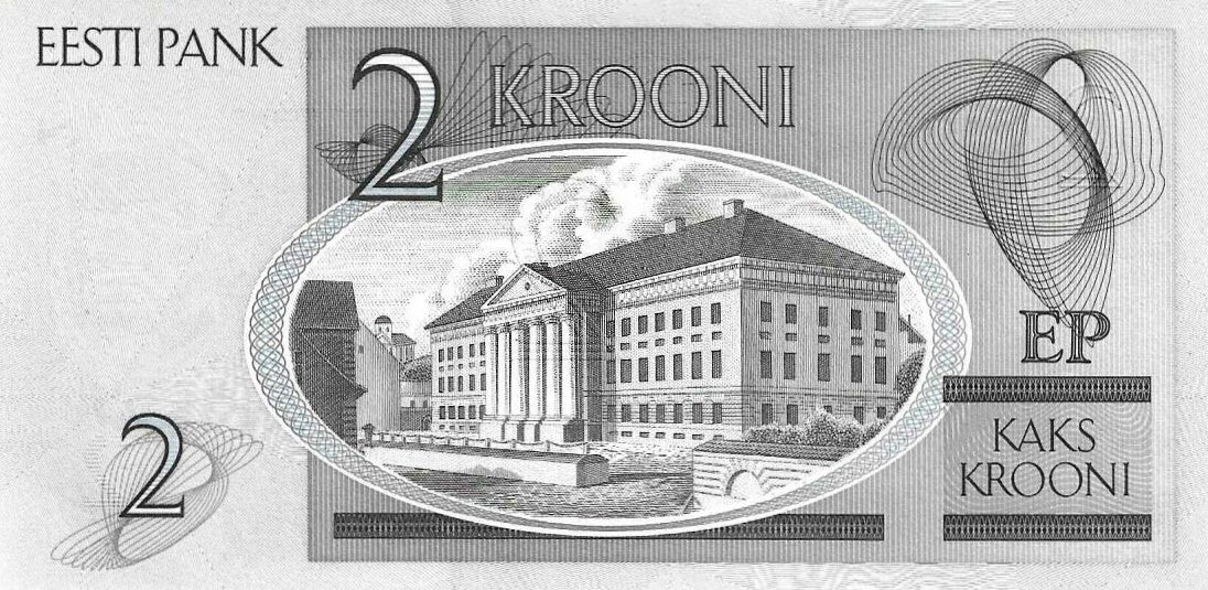 Estonia - 2 Krooni 2007 (# 85b)