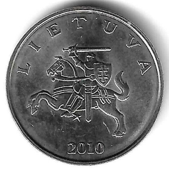 Lituania - 1 Litas 2010 (Km# 111)
