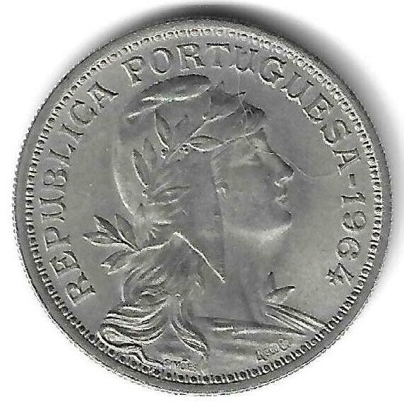 Portugal - 50 Centavos 1964 (Km# 577)