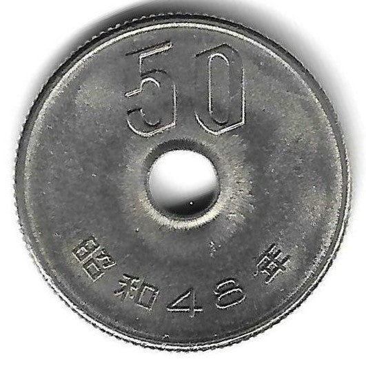 Japão - 50 Yen 1973 (Km# 81)