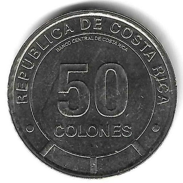 Costa Rica - 50 Centavos 2023 (Km# ..) Rã Olho Vermelho