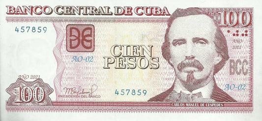 Cuba - 100 Pesos 2021 (# 130e)