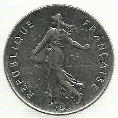 França - 5 Francos 1978 (Km# 926a.1)