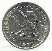 Portugal - 2$50 1978 (Km# 590)
