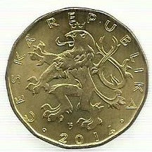 República Checa - 20 Korun 2014 (Km# 5)