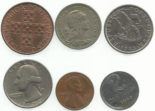 Moeda estrangeira - Várias