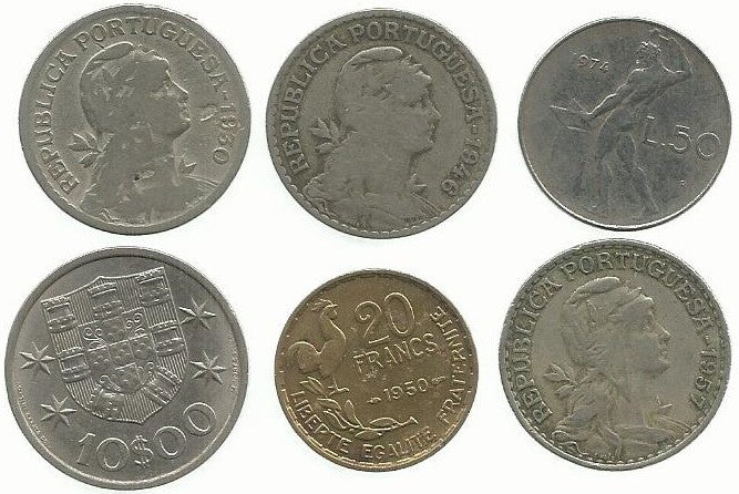 Moeda estrangeira - Várias