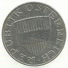 Austria - 10 Schilling 1969 (Km# 2882)