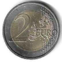 Portugal - 2 Euro 2010 (Km# 796) 100 Anos Imp. República