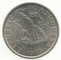 Portugal - 10$00 1973 (Km# 600)