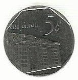 Cuba - 5 Centavos 1994 (Km# 575.1)