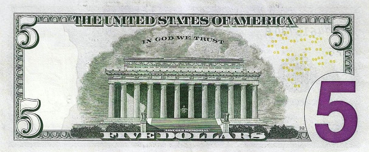 USA - 5 Dolares 2021 (# 551)