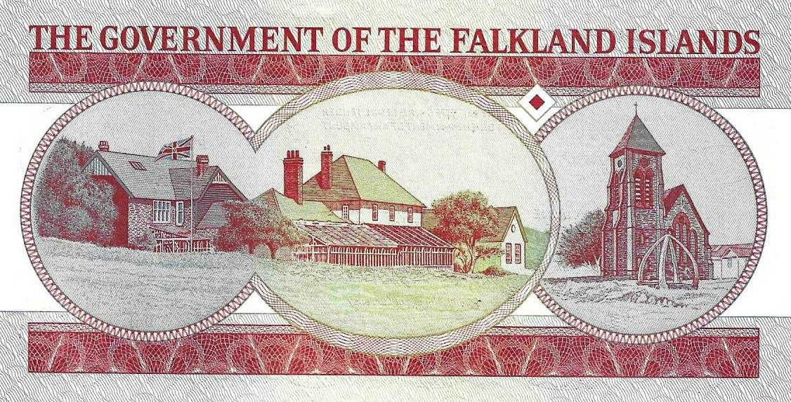 Ilhas Falkland - 5 Libras 2005 (# 17a)