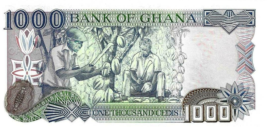 Gana - 1000 Cedis 1996 (# 32a)