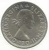 Inglaterra - 6 Pence 1958 (Km# 903)