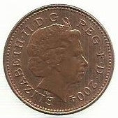 Inglaterra - 1 Penny 2004 (Km# 986a)