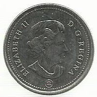 Canada - 25 Centimos 2006 (Km# 493)