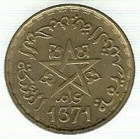 Marrocos - 20 Francos 1952 (Km# 50)