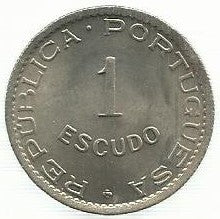 Cabo Verde - 1$00 1949 (Km# 7)