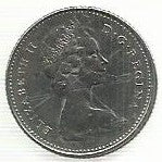 Canada - 10 Centimos 1975 (Km# 77.1)