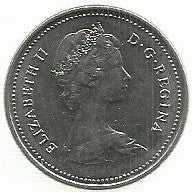 Canada - 25 Centimos 1982 (Km# 74)