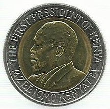 Quenia - 20 Shillings 2010 (Km# 36)