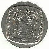 Africa Sul - 1 Rand 1992 (Km# 138)