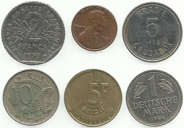 Moeda estrangeira - Várias