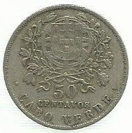 Cabo Verde - 50 Centavos 1930 (Km# 4)