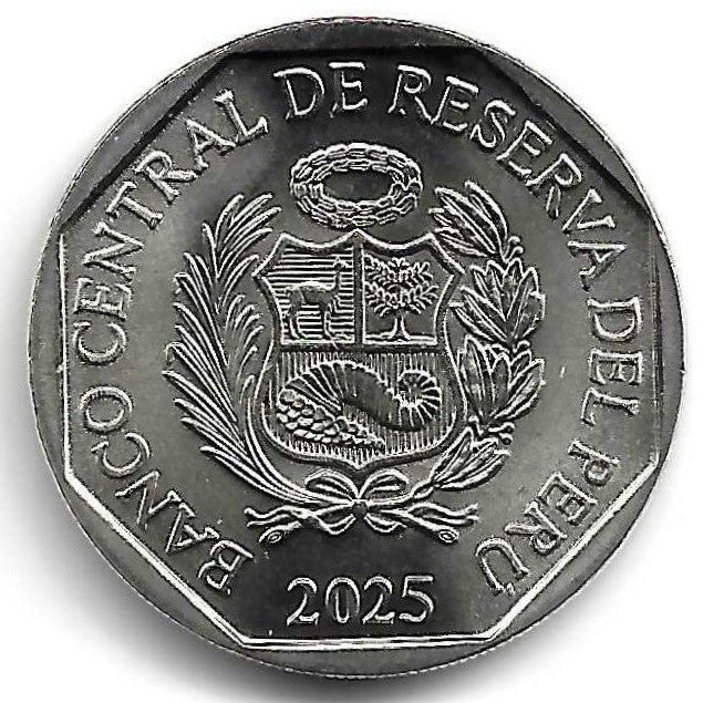 Peru - 1 Sol 2025 (Km#..) Cultura Nasca