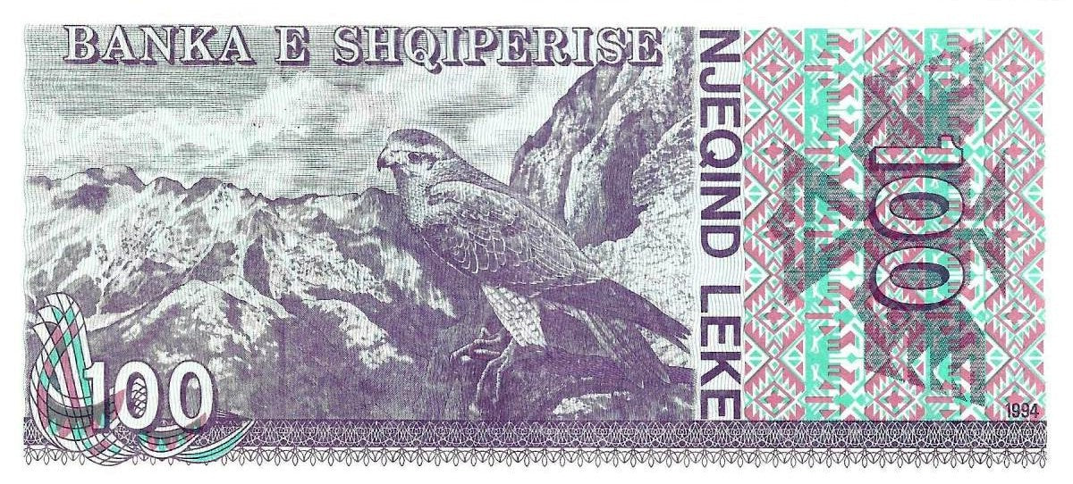 Albania - 100 Leke 1994 (# 55b)