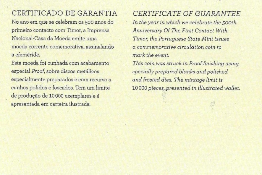 Portugal - 2 Euro 2015 (Timor) (Proof)