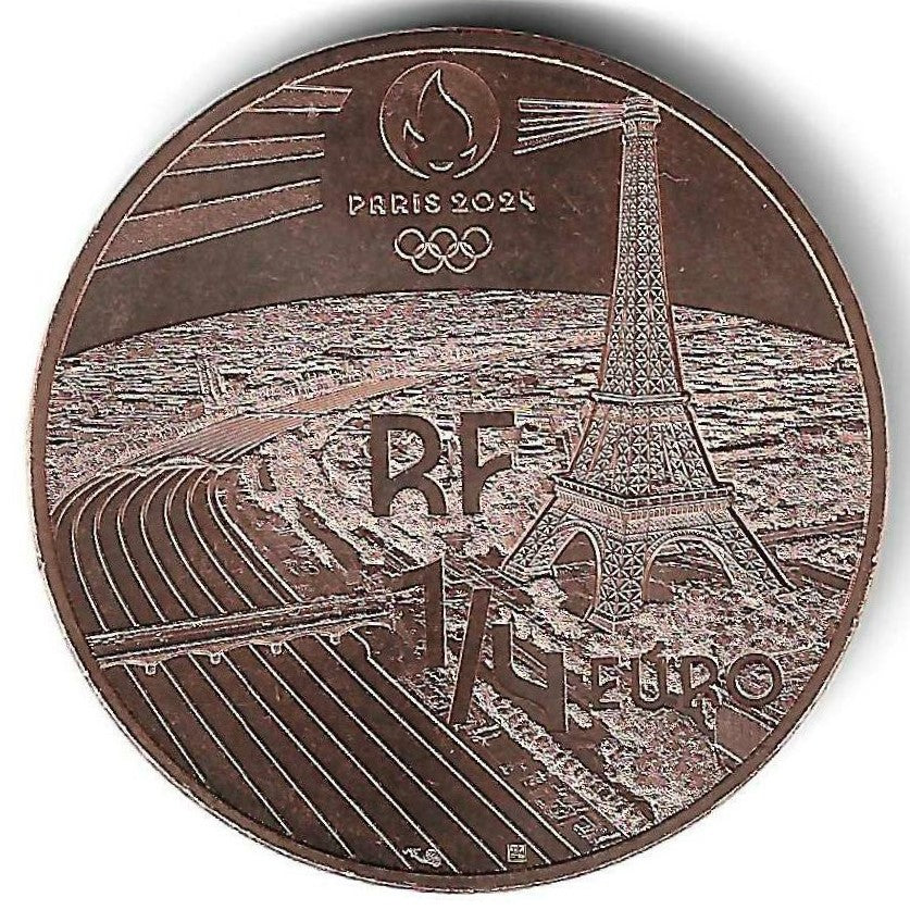 França - 1/4 Euro 2023 (Km# 3127) Golfe