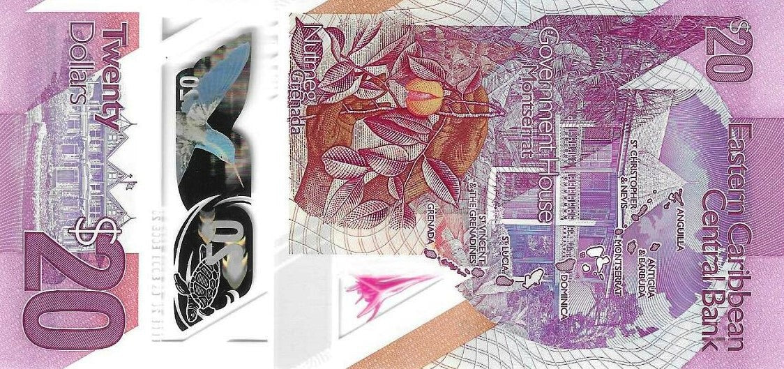 Caraibas - 20 Dolares 2019 (# 58)