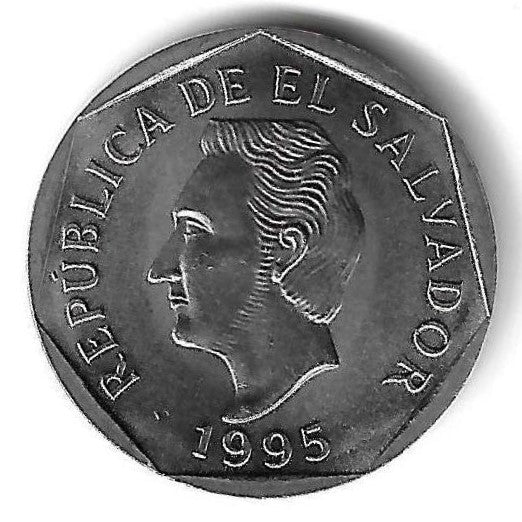 El Salvador - 10 Centavos 1995 (Km# 155b)