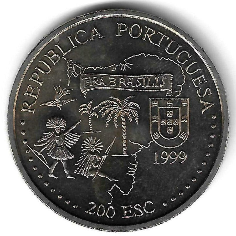 Portugal - 200$00 1999 (Km# 718) Brasil