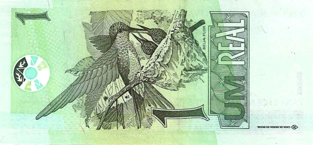 Brasil - 1 Real 1997 (# 243Ag)