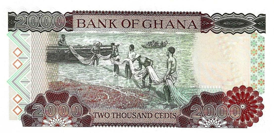 Gana - 2000 Cedis 1996 (# 33a)