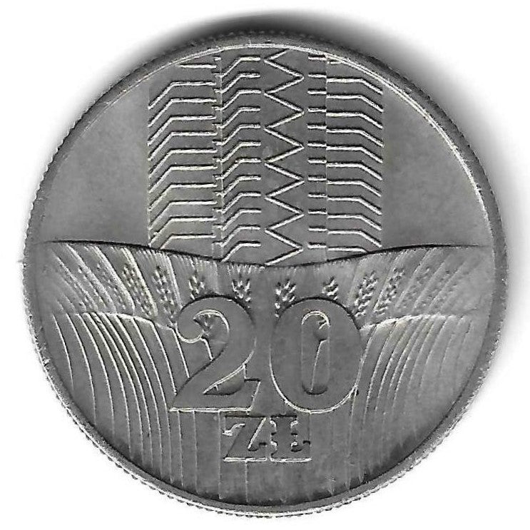 Polonia - 20 Zlotych 1974 (Km# 67)