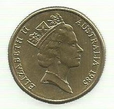 Australia - 1 Dolar 1985 (Km# 84)